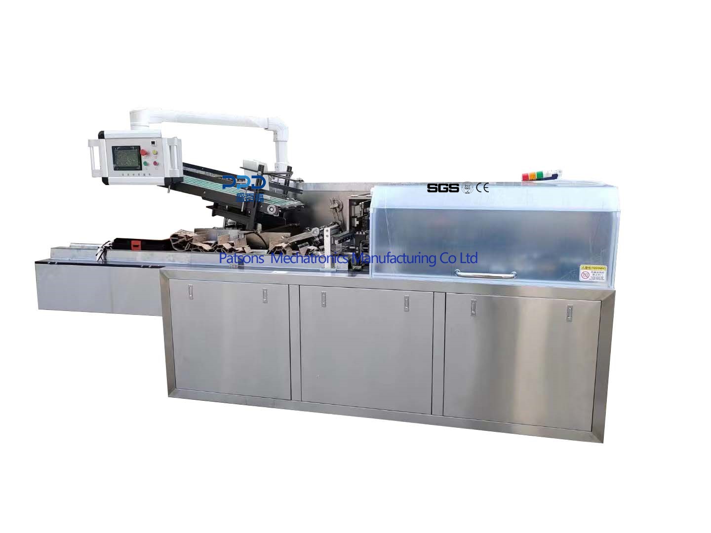 Automatic Alcohol Swab Cartoning Machine